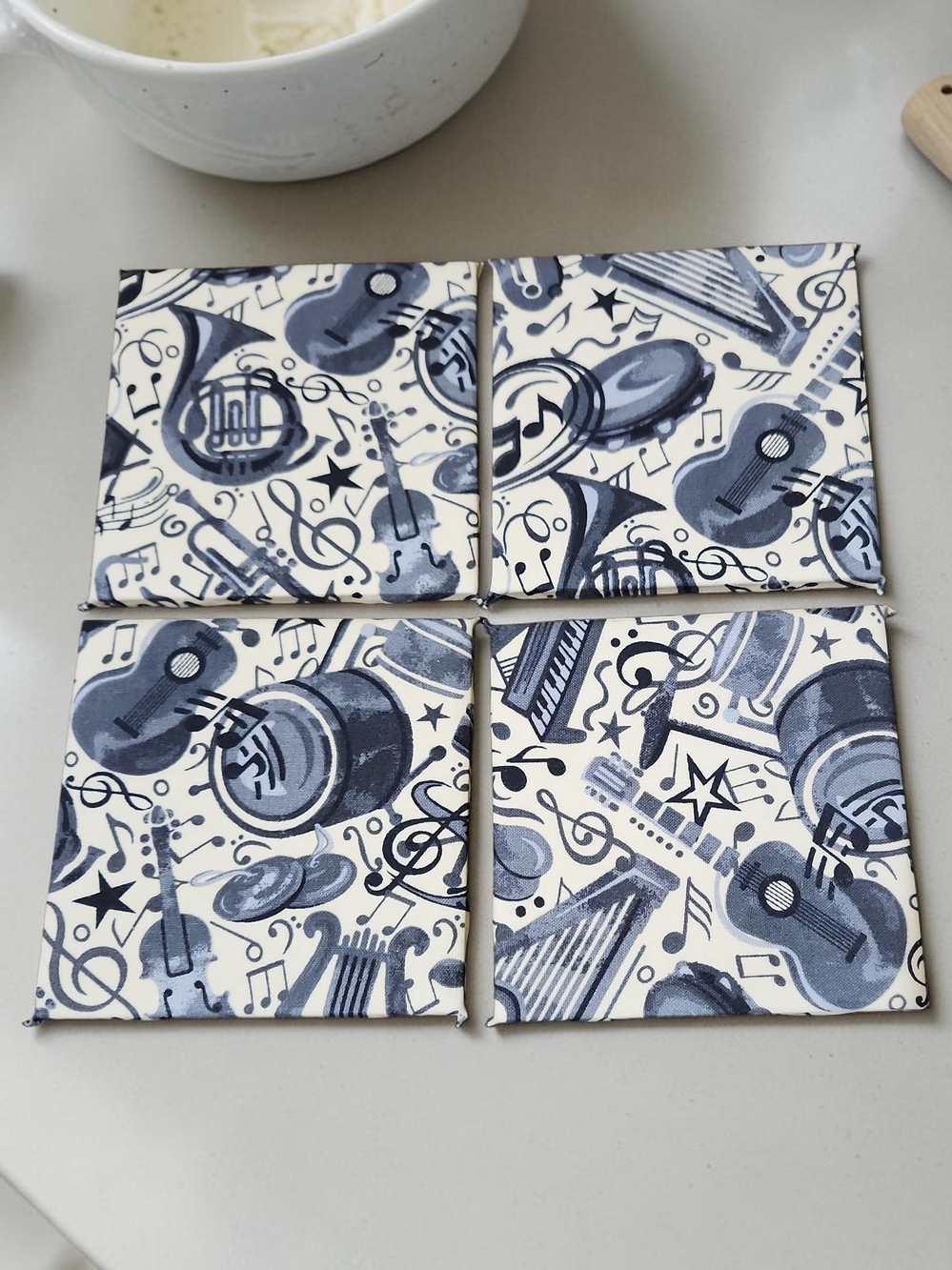 Musical Instrument Coasters - Picture 2 of 2